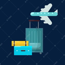 飛機(jī)行李托運(yùn)旅行素材圖片免費(fèi)下載 千庫(kù)網(wǎng)